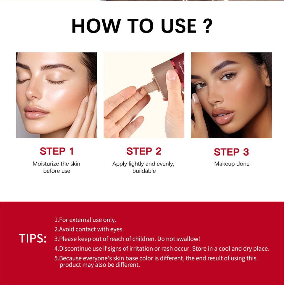 Mattifying Foundation – Long-Lasting Wear