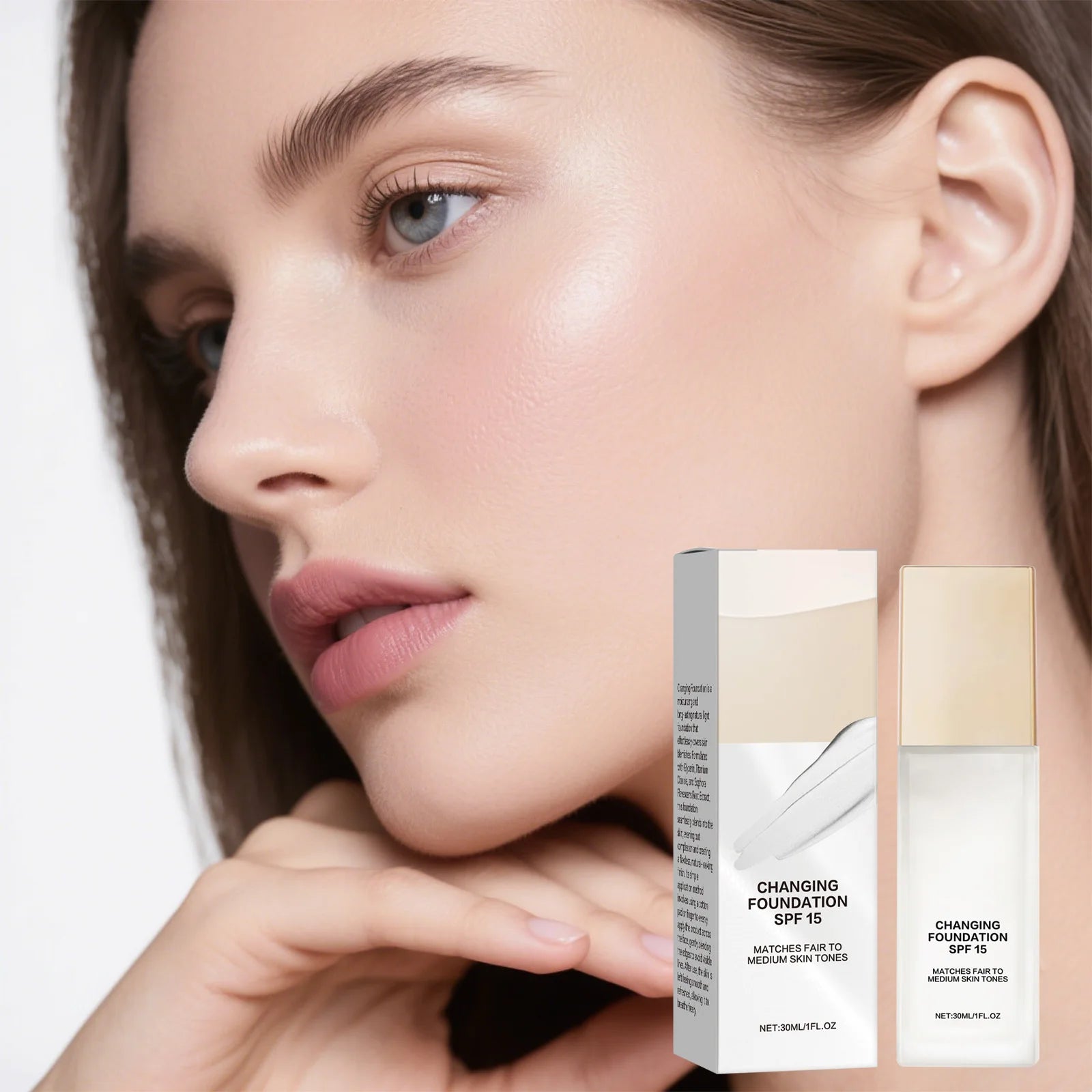 Adaptive Liquid Foundation – Lightweight, Moisturizing Finish