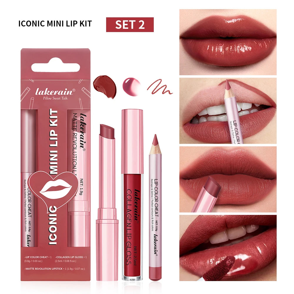 Lip Trio – Matte & Gloss Finish