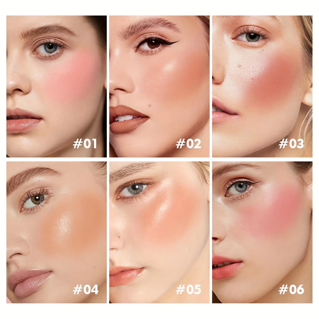 Waterproof Cream Blush – 6 Colors