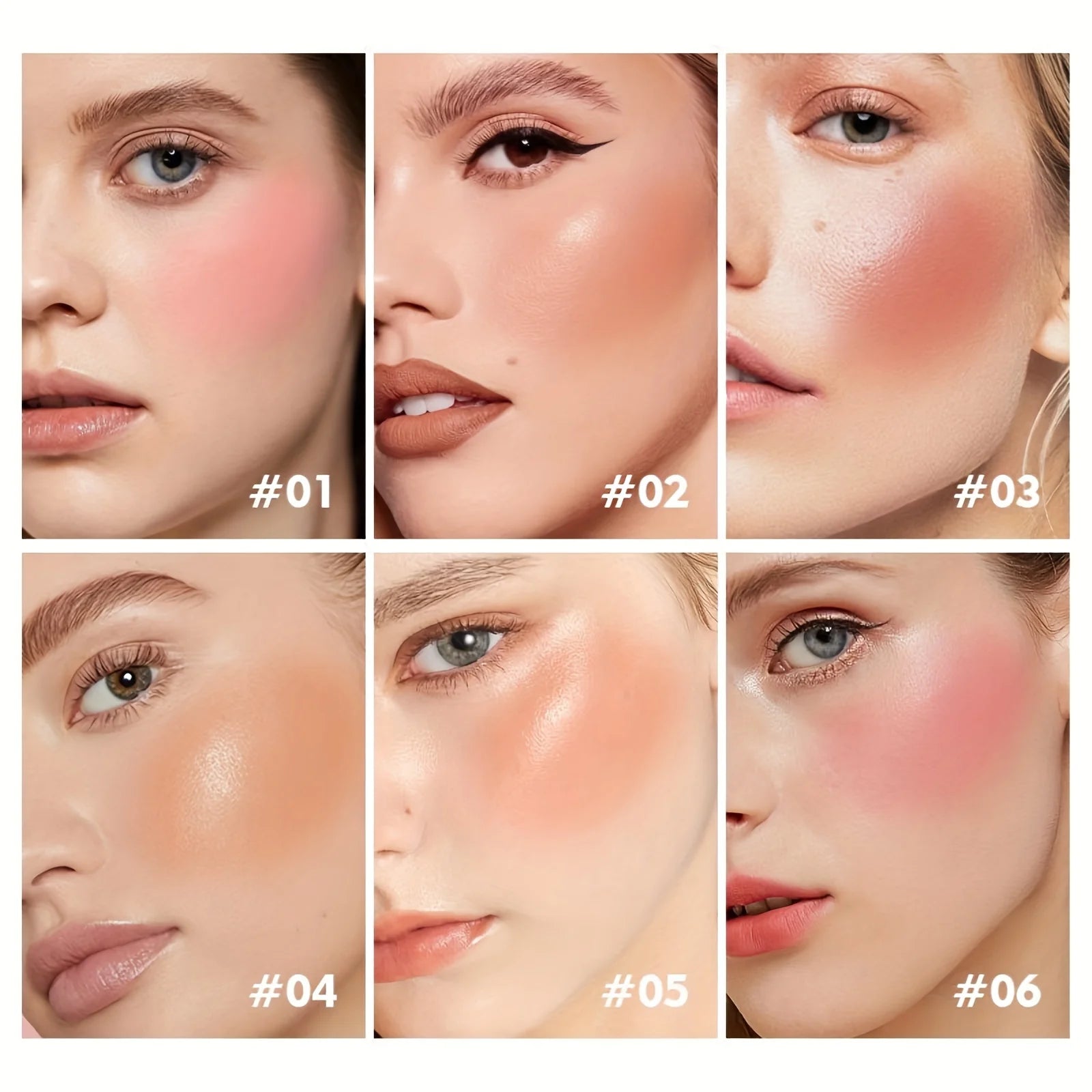 Waterproof Cream Blush – 6 Colors