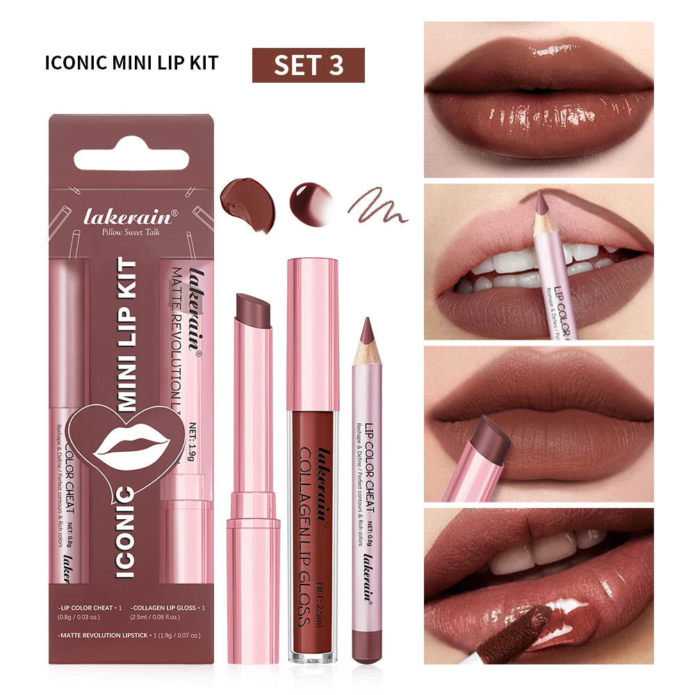 Lip Trio – Matte & Gloss Finish