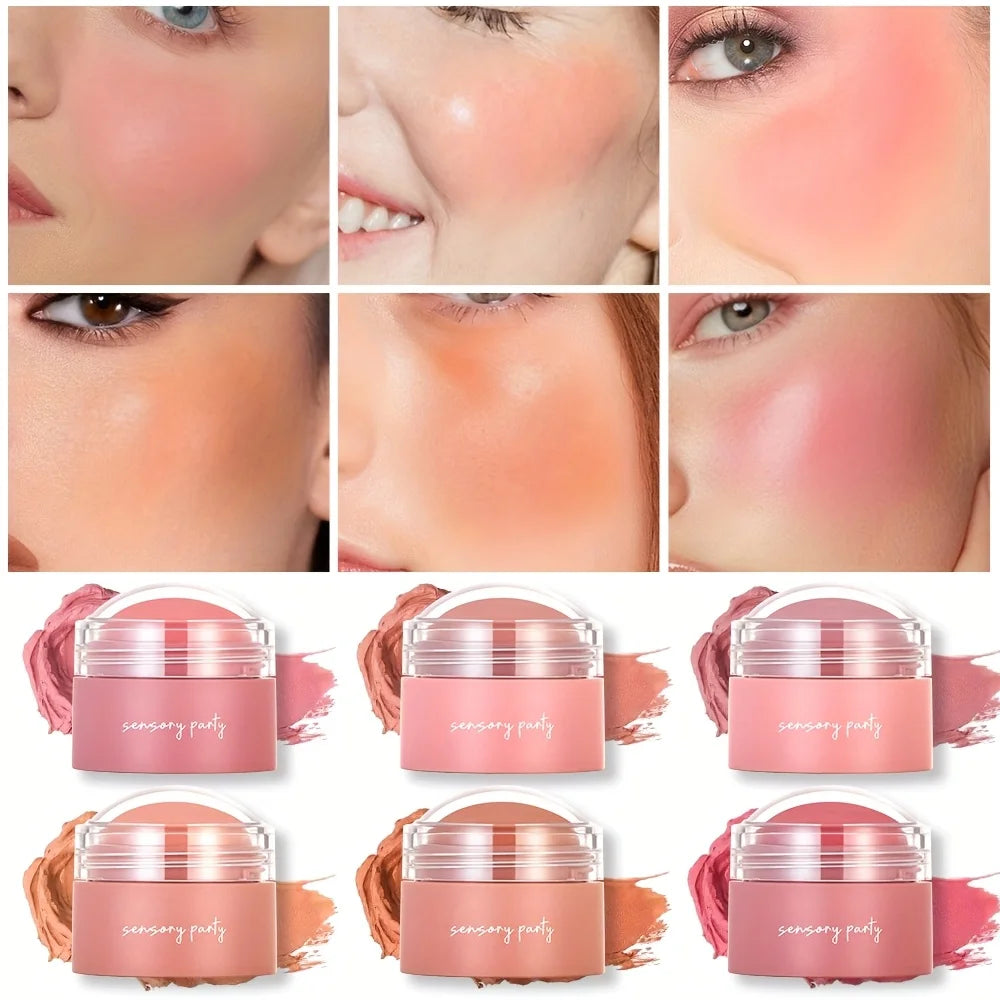 Waterproof Cream Blush – 6 Colors