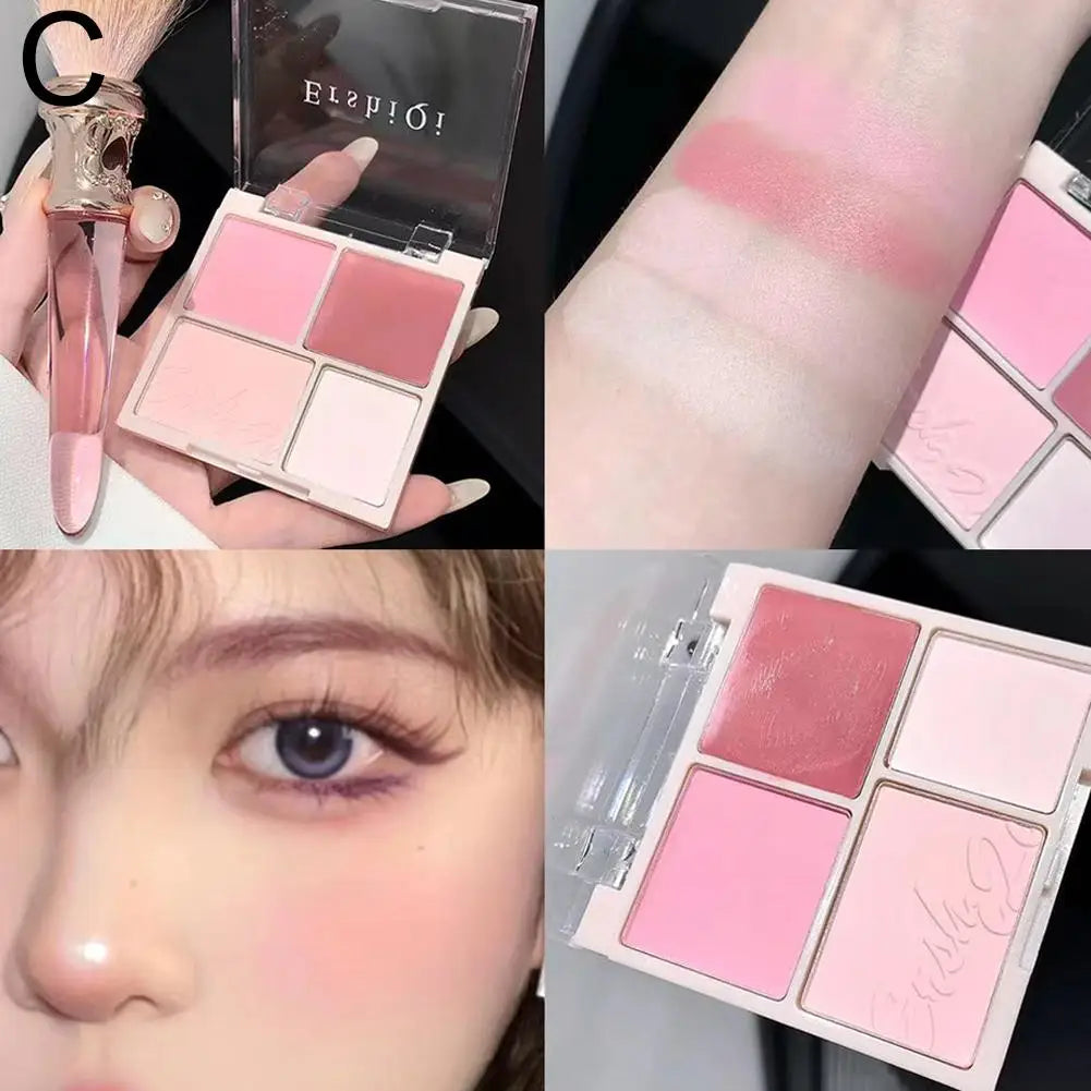 4-in-1 Palette: Concealer, Blush, Contour & Highlighter