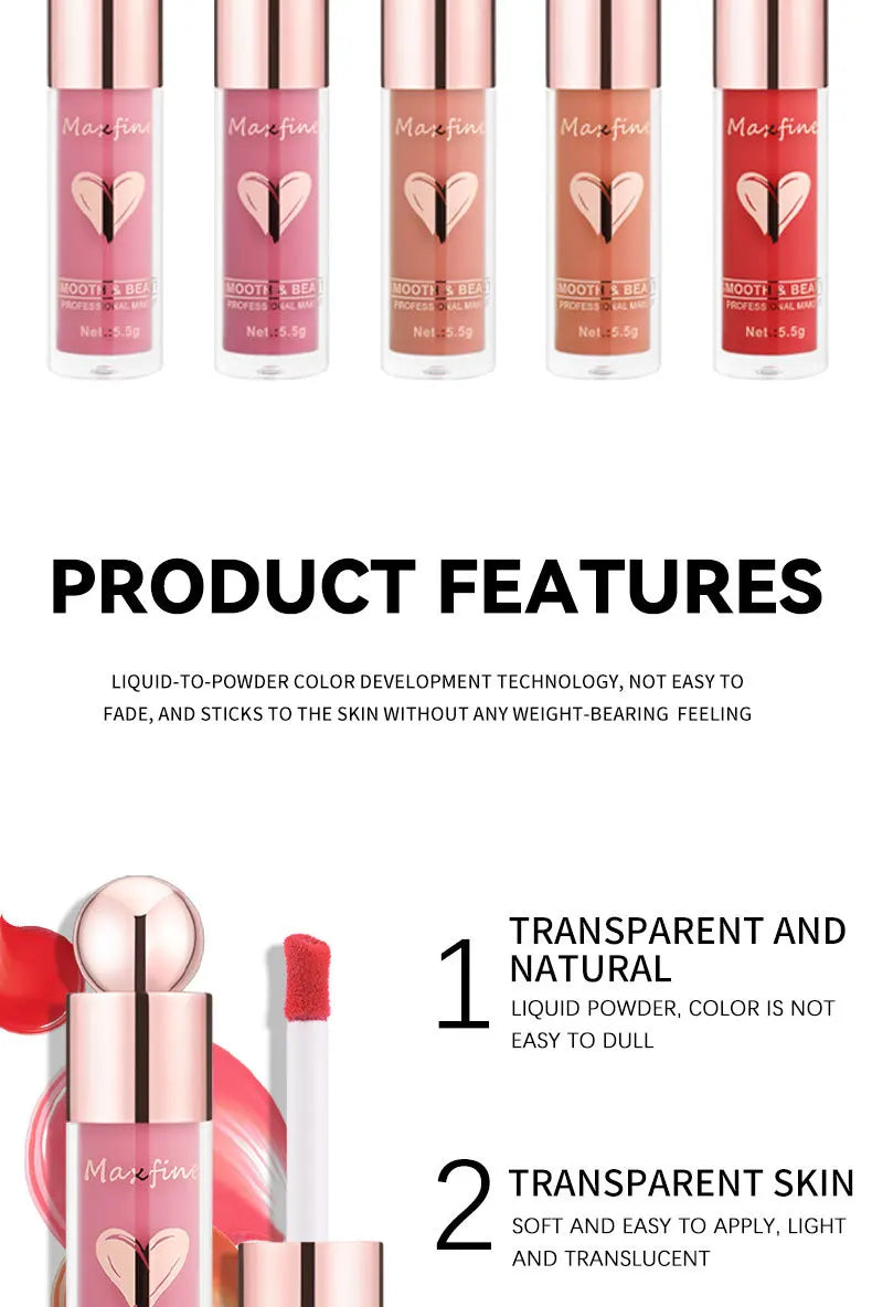 Liquid Blush – Moisturizing & Long-Lasting