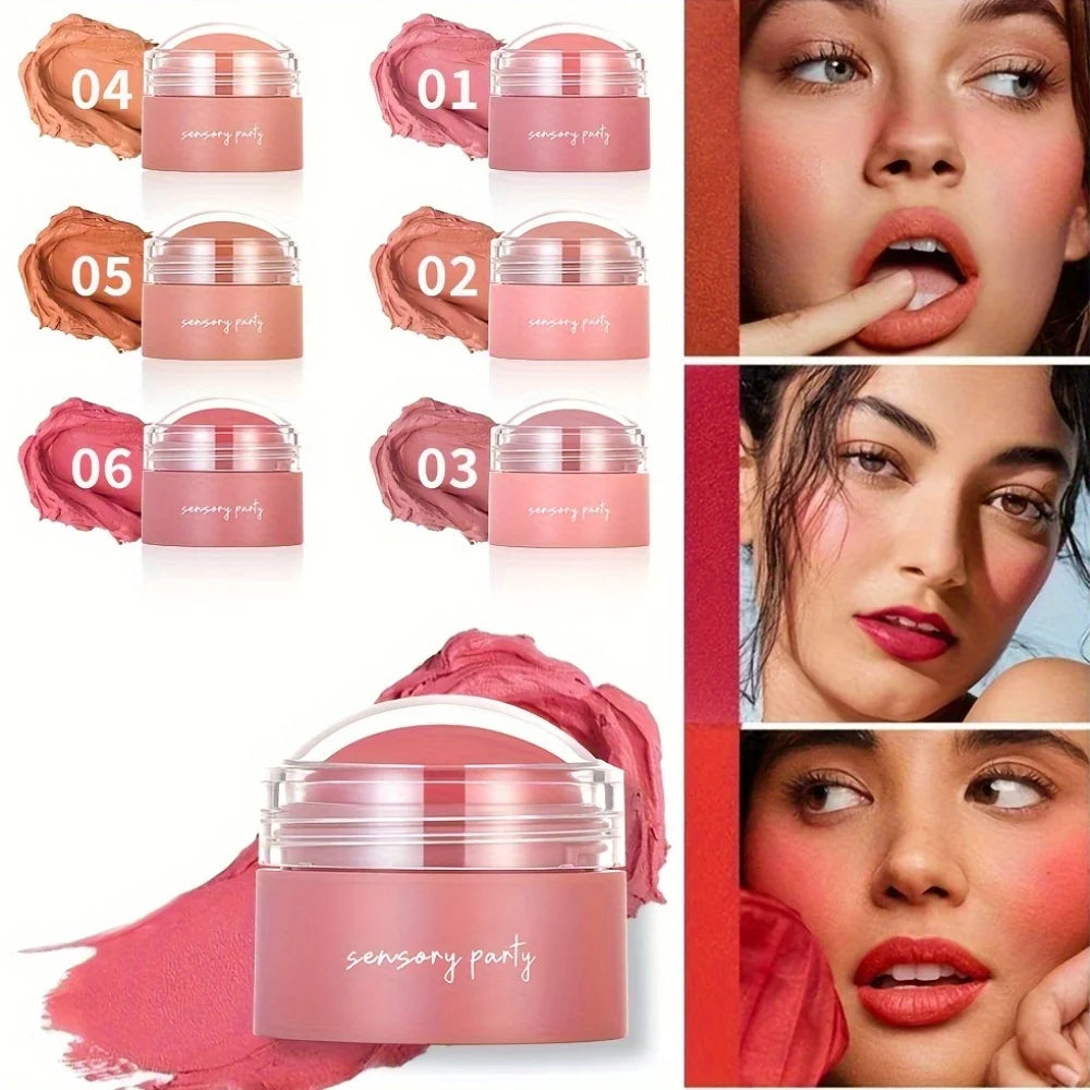 Waterproof Cream Blush – 6 Colors
