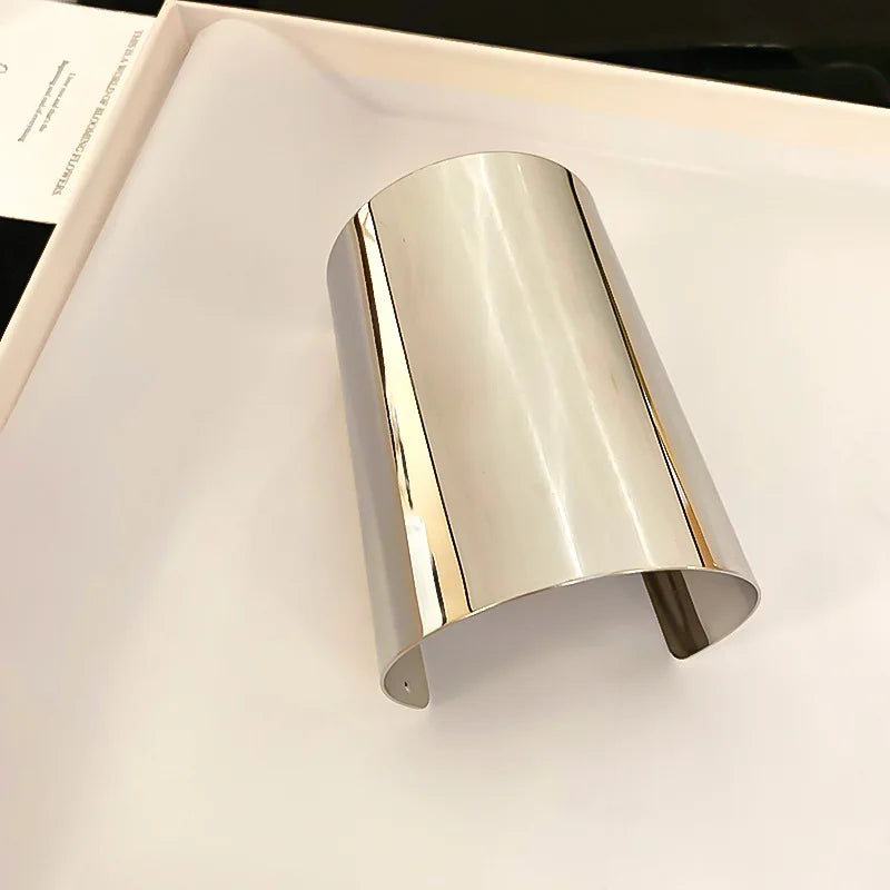 Minimalist Geometric Bangle – Arm Ring for Women