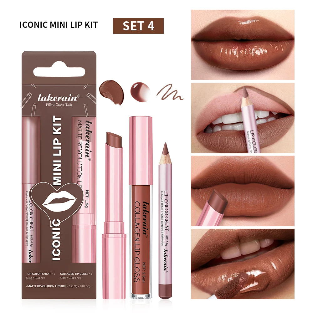 Lip Trio – Matte & Gloss Finish