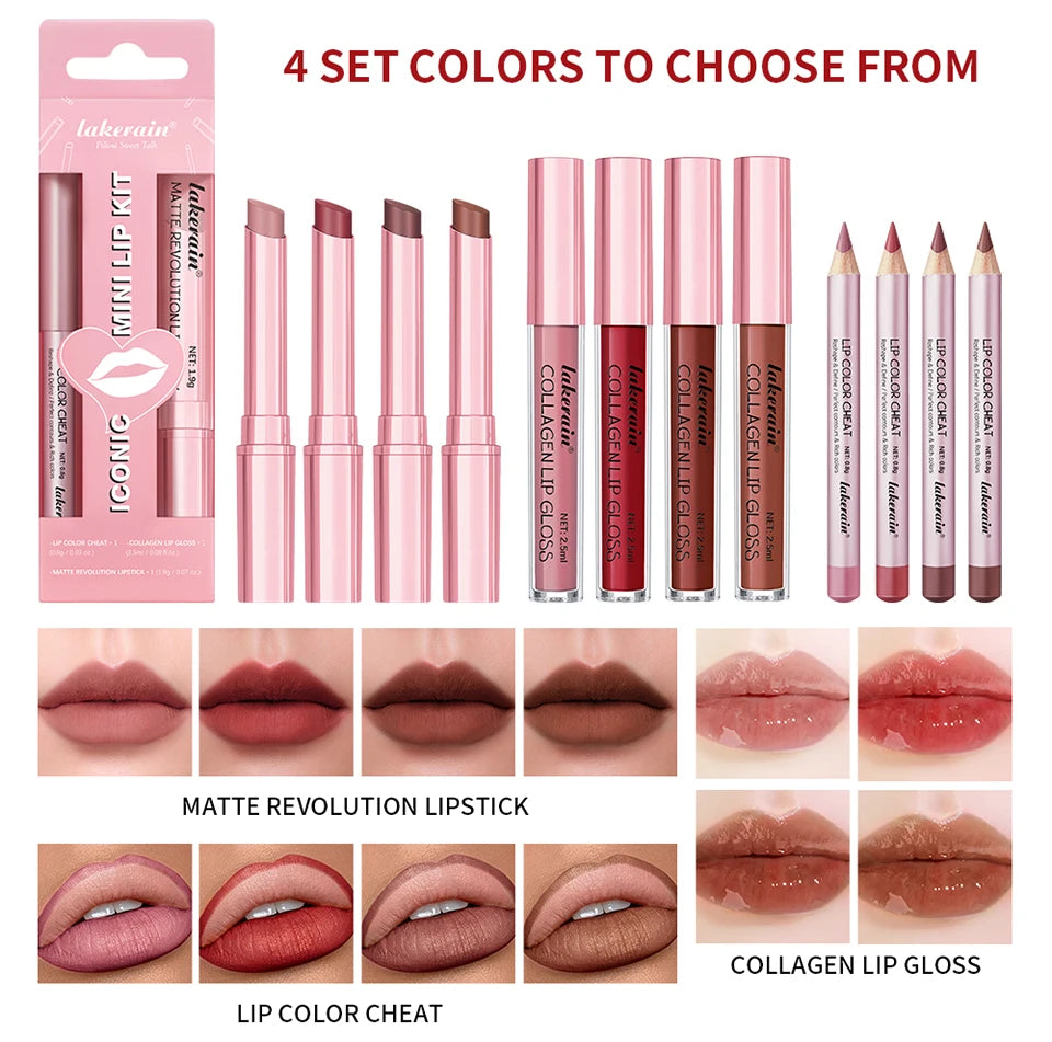 Lip Trio – Matte & Gloss Finish