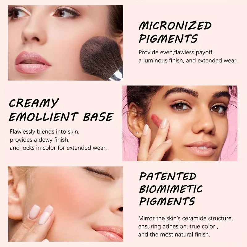 6 Blush Palette – Matte & Iridescent