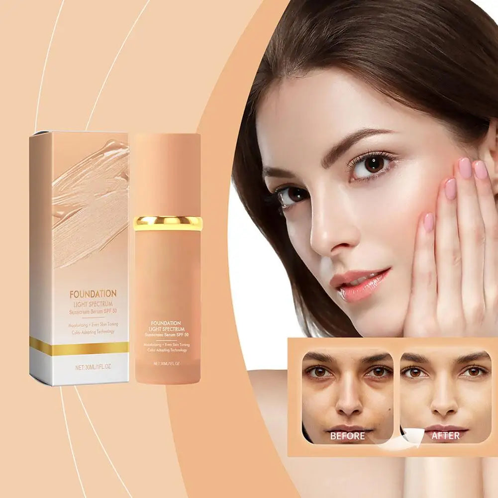 4-in-1 Liquid Foundation – Hydrating Serum, Concealer & SPF50