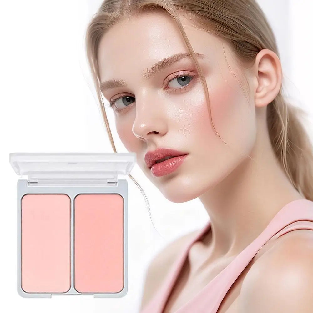 Korean-Style Bi-Color Blusher – Soft & Blendable