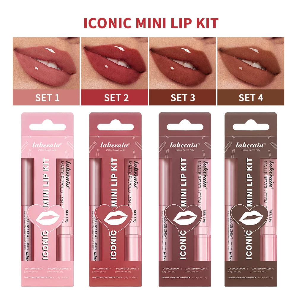 Lip Trio – Matte & Gloss Finish