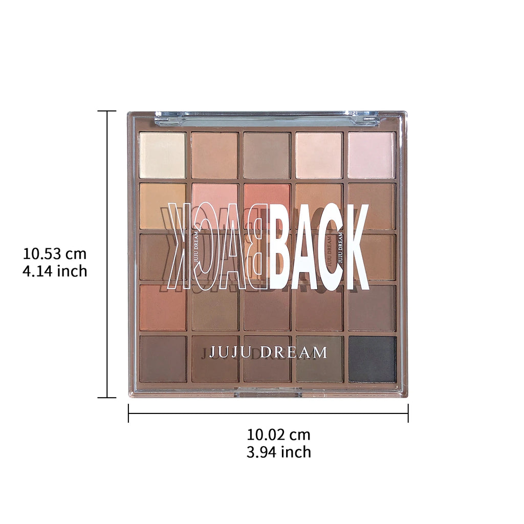 25 Shades Eyeshadow Palette – Matte & Shimmer Nudes