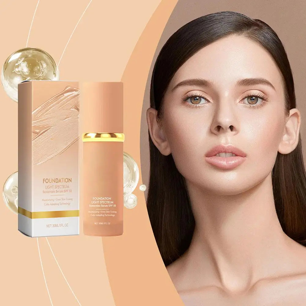 4-in-1 Liquid Foundation – Hydrating Serum, Concealer & SPF50