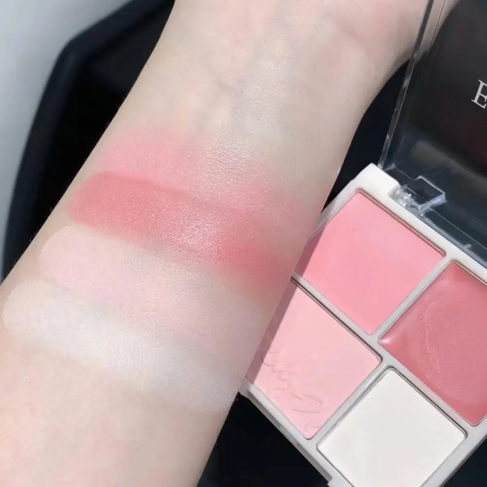 4-in-1 Palette: Concealer, Blush, Contour & Highlighter