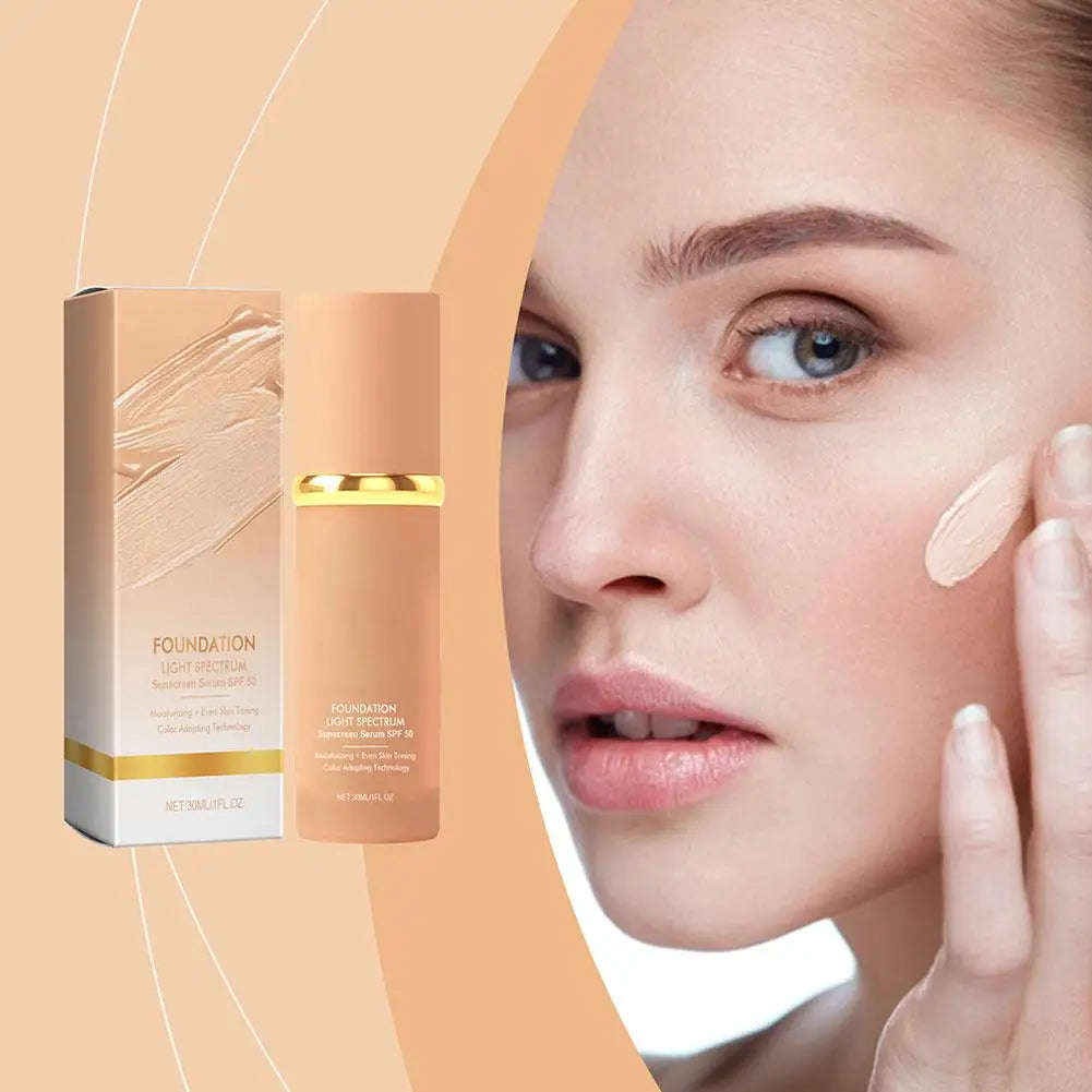 4-in-1 Liquid Foundation – Hydrating Serum, Concealer & SPF50