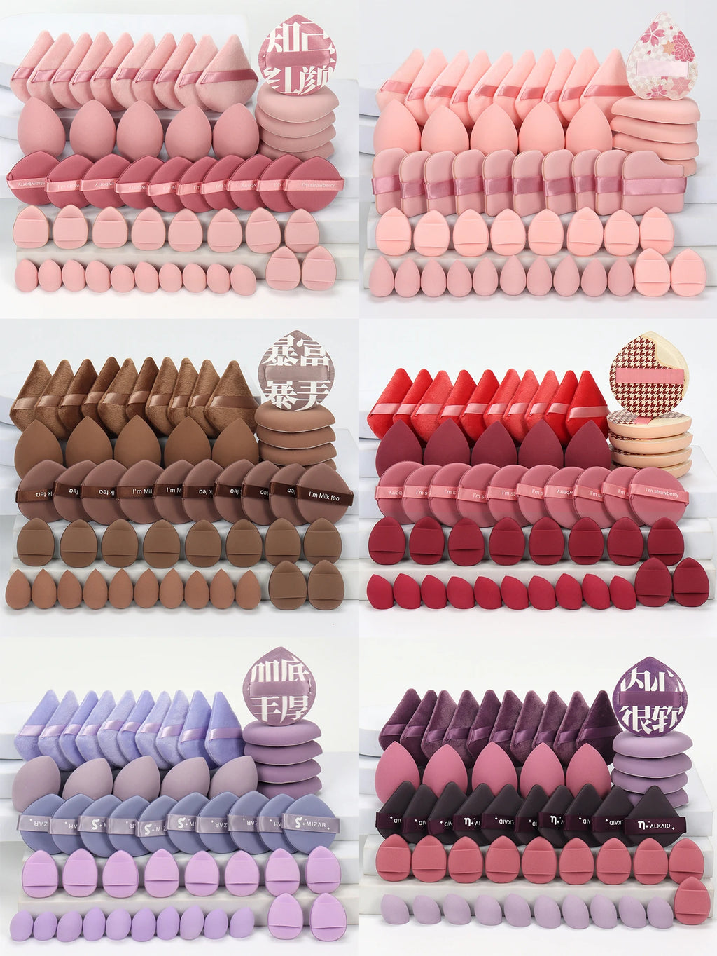 Moon Glow Makeup Mixing Pads – Foundation & BB Cream