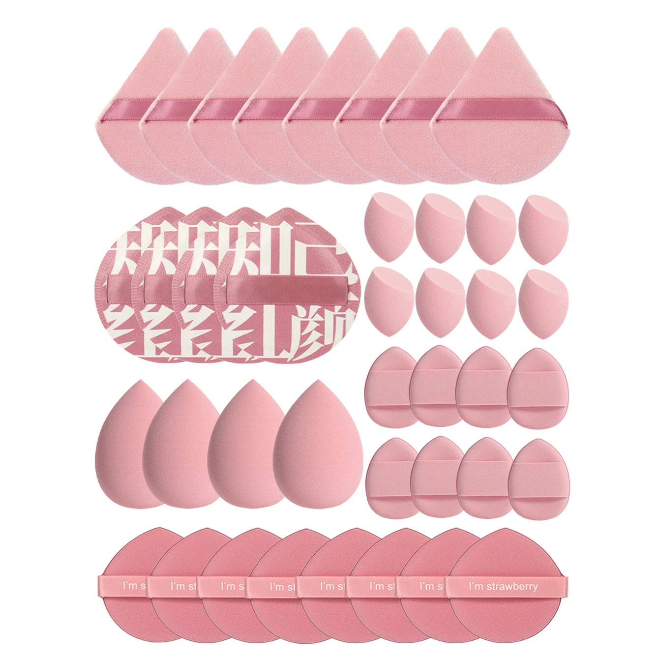 Moon Glow Makeup Mixing Pads – Foundation & BB Cream