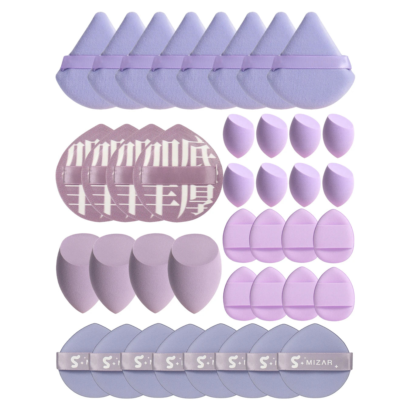 Moon Glow Makeup Mixing Pads – Foundation & BB Cream