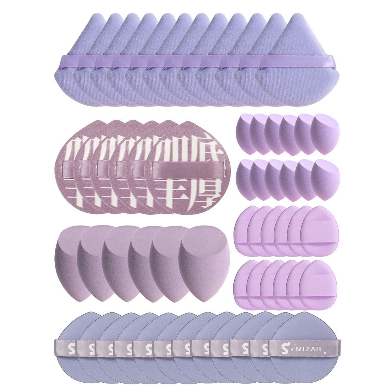 Moon Glow Makeup Mixing Pads – Foundation & BB Cream