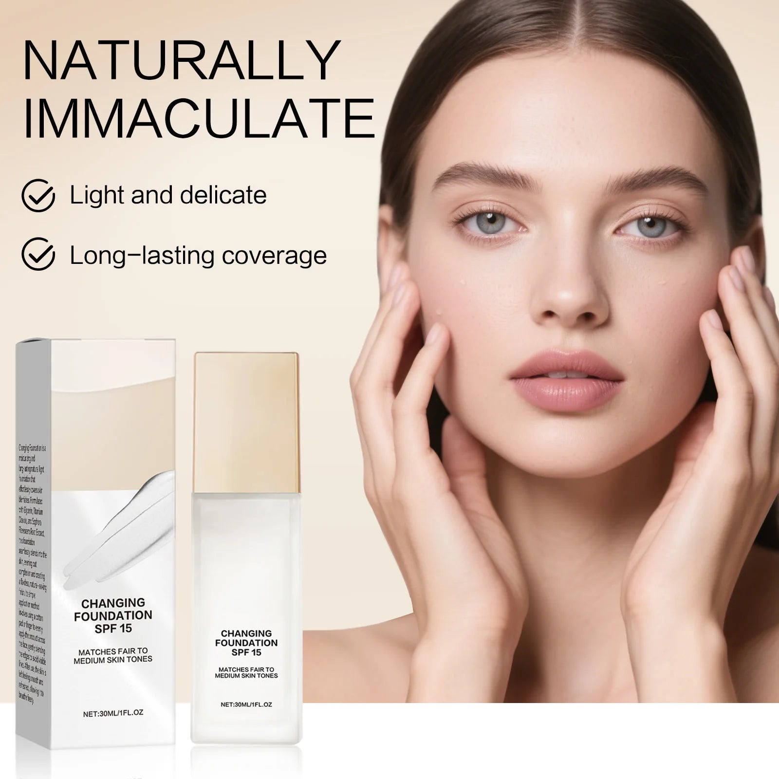 Adaptive Liquid Foundation – Lightweight, Moisturizing Finish