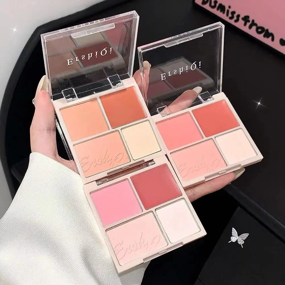 4-in-1 Palette: Concealer, Blush, Contour & Highlighter