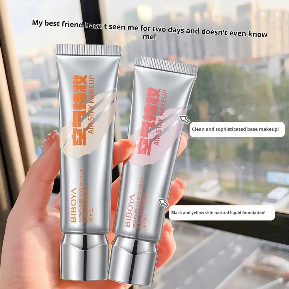 Full Coverage Matte Liquid Foundation – Waterproof Finish