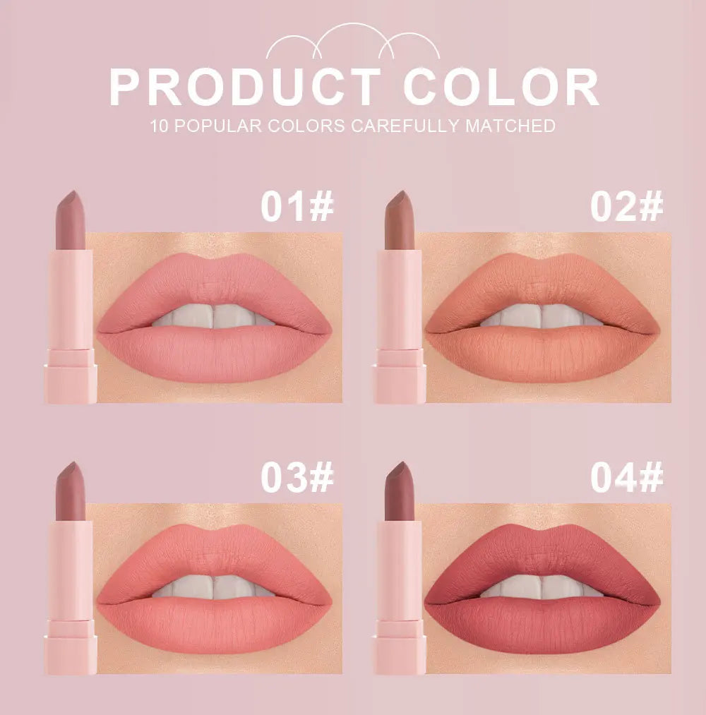 10 Lipstick Kit – Matte & Glossy