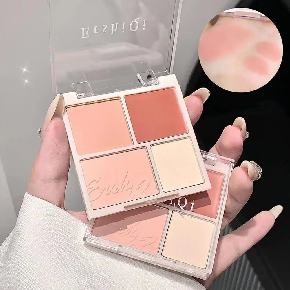 4-in-1 Palette: Concealer, Blush, Contour & Highlighter