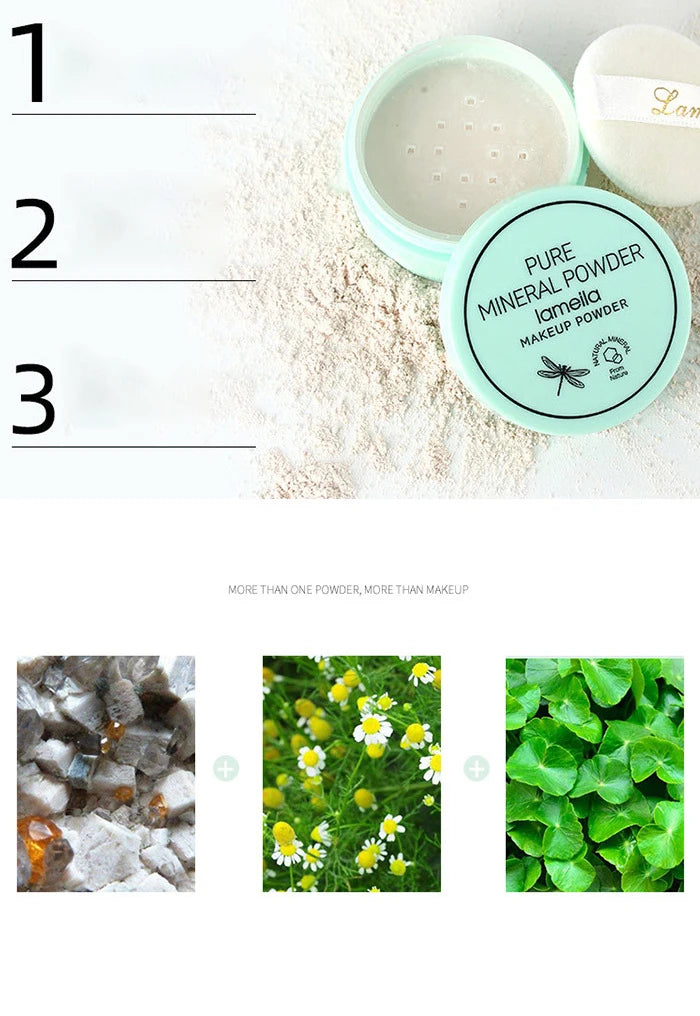 Honey Loose Powder – Matte & Waterproof