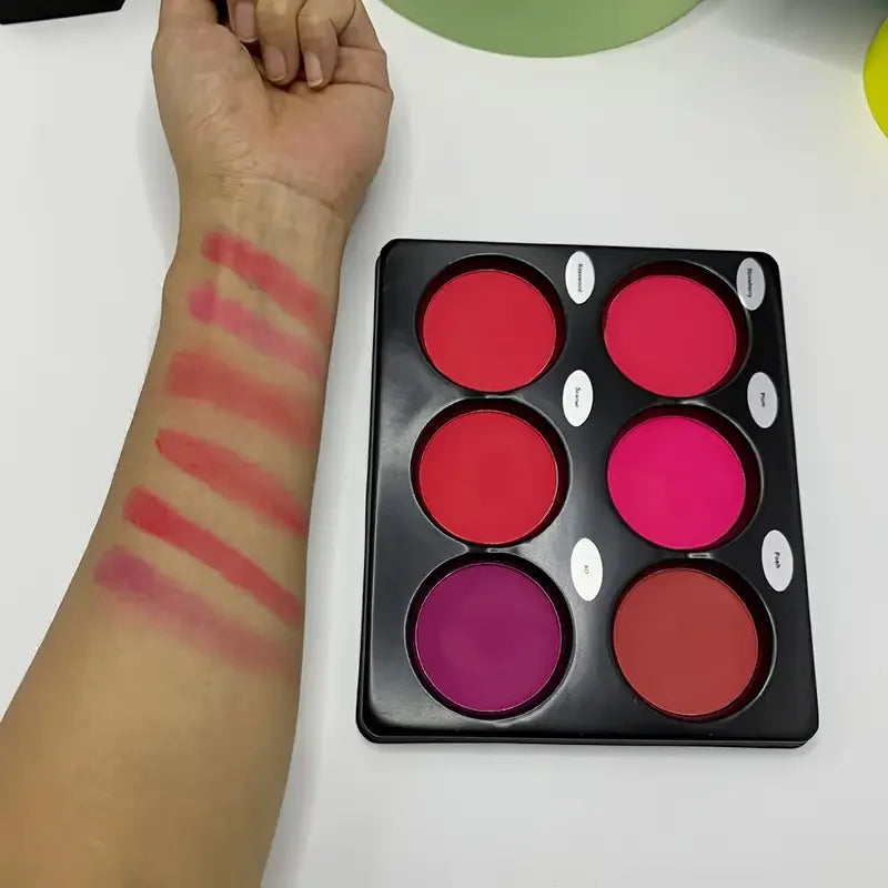 6-Color Palette – Natural Blush & Contour