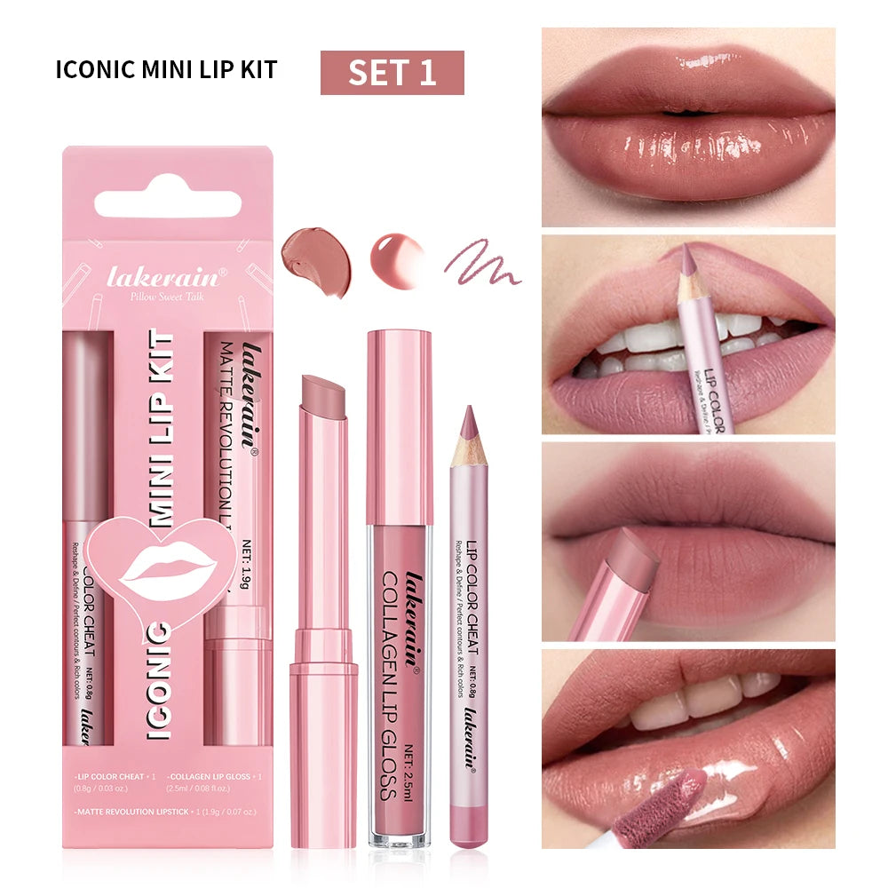 Lip Trio – Matte & Gloss Finish
