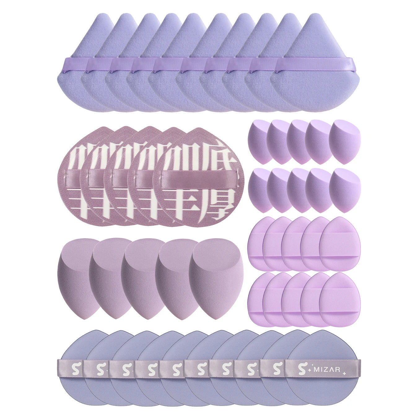 Moon Glow Makeup Mixing Pads – Foundation & BB Cream