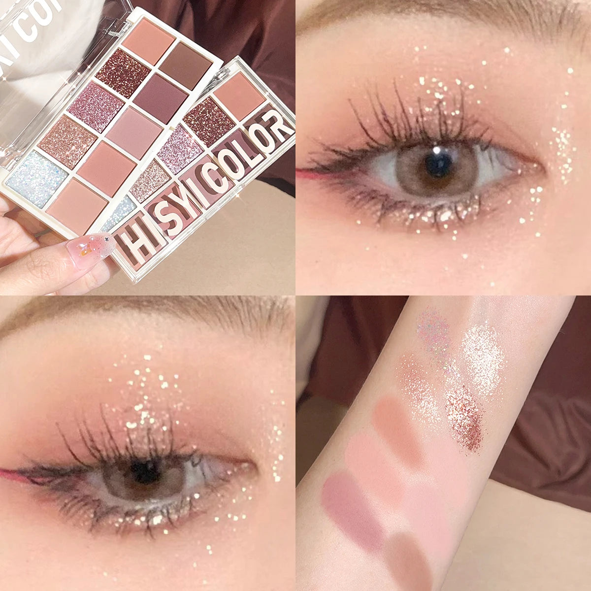 10-Color Palette – Natural Milk Tea Shades