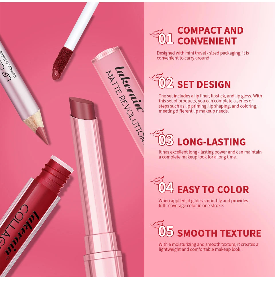 Lip Trio – Matte & Gloss Finish