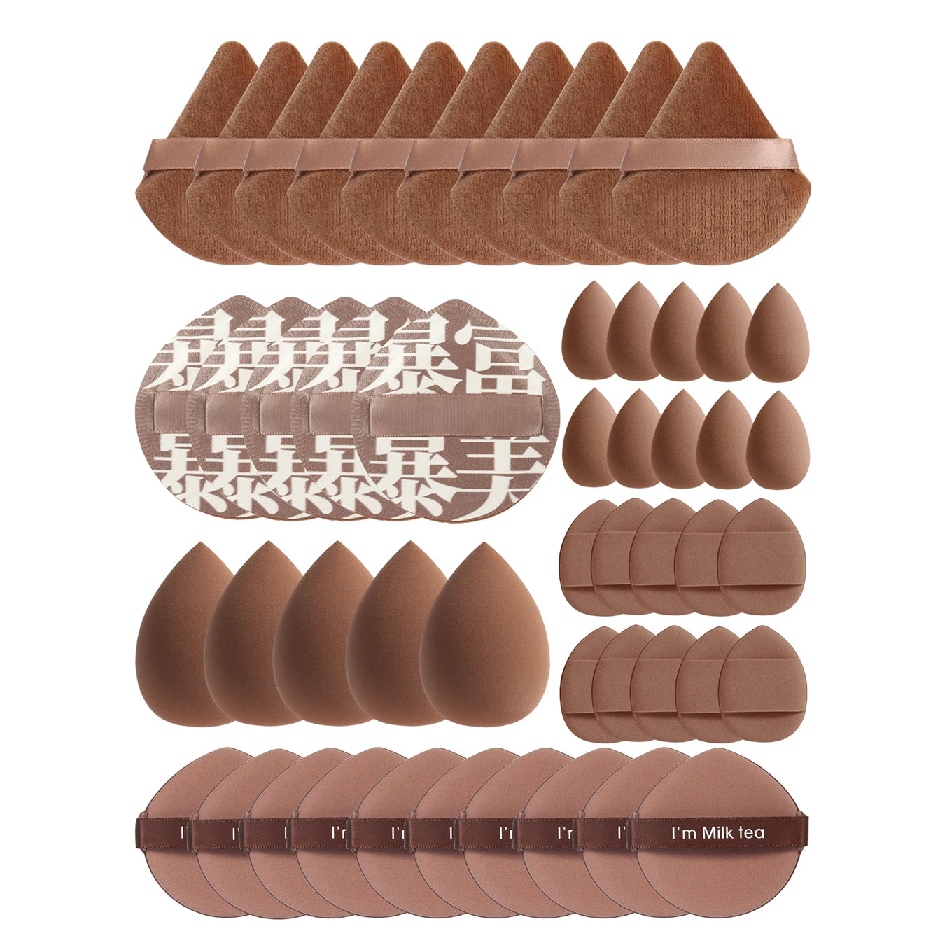 Moon Glow Makeup Mixing Pads – Foundation & BB Cream