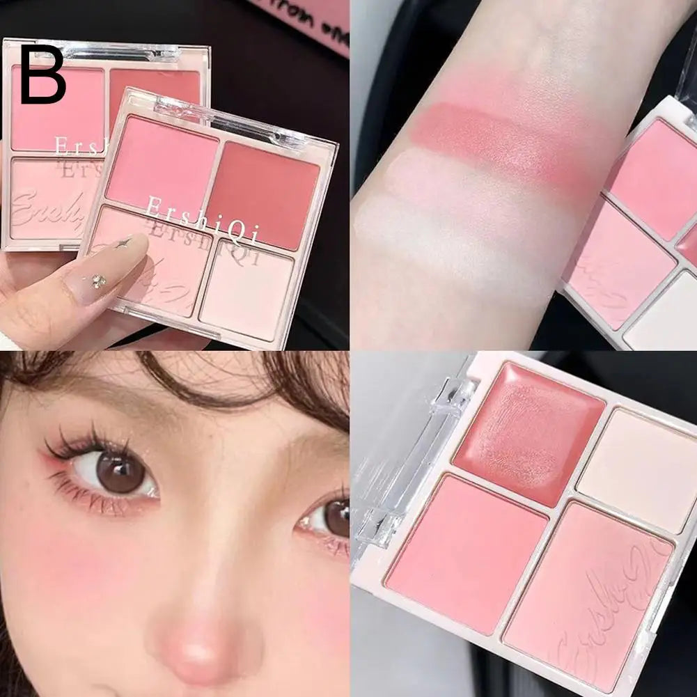 4-in-1 Palette: Concealer, Blush, Contour & Highlighter