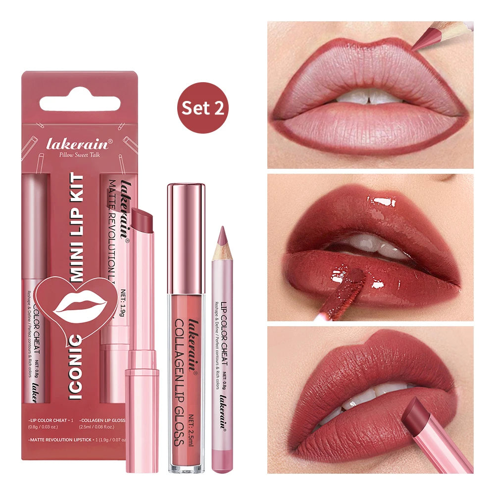 Lip Trio – Matte & Gloss Finish