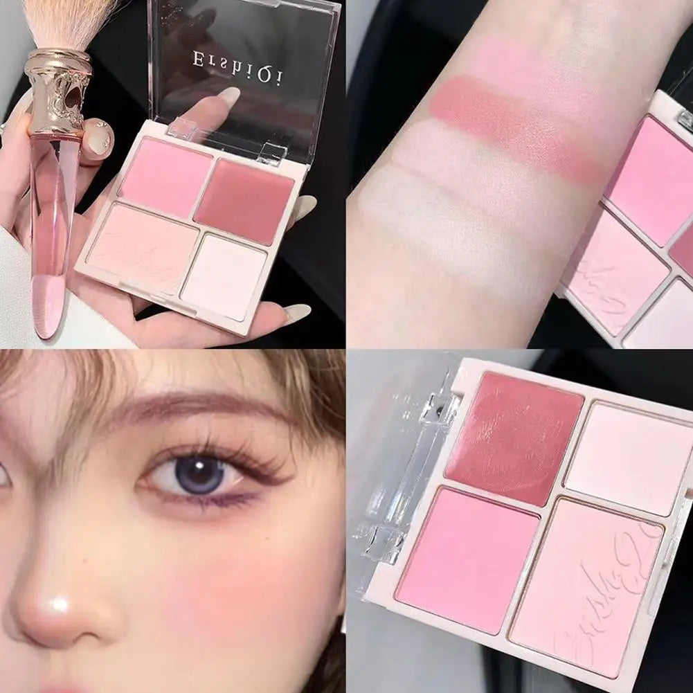 4-in-1 Palette: Concealer, Blush, Contour & Highlighter