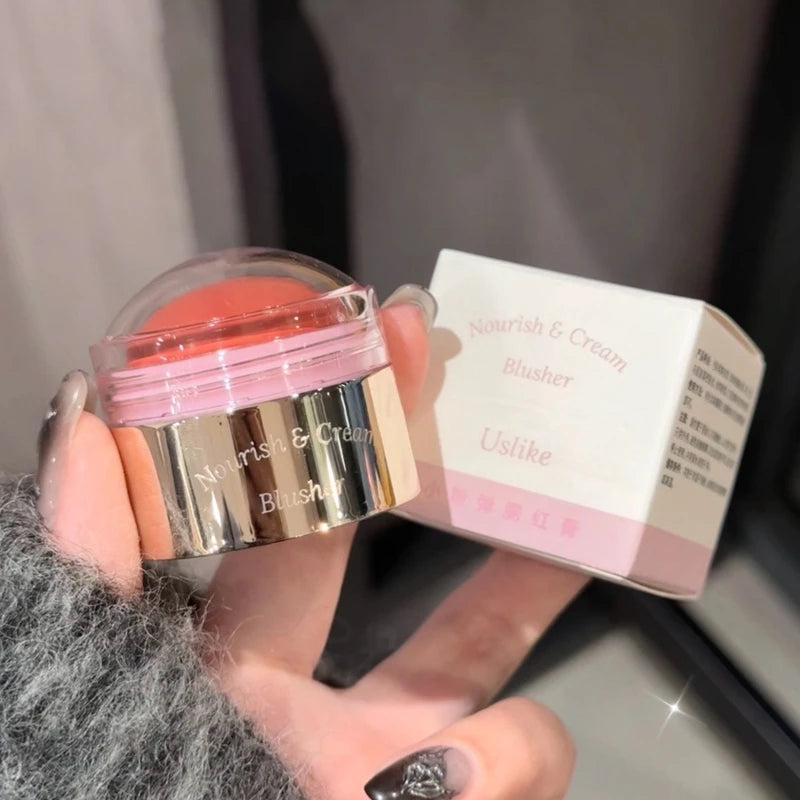 6-Color Cream Blush – Natural Effect & Long-Lasting