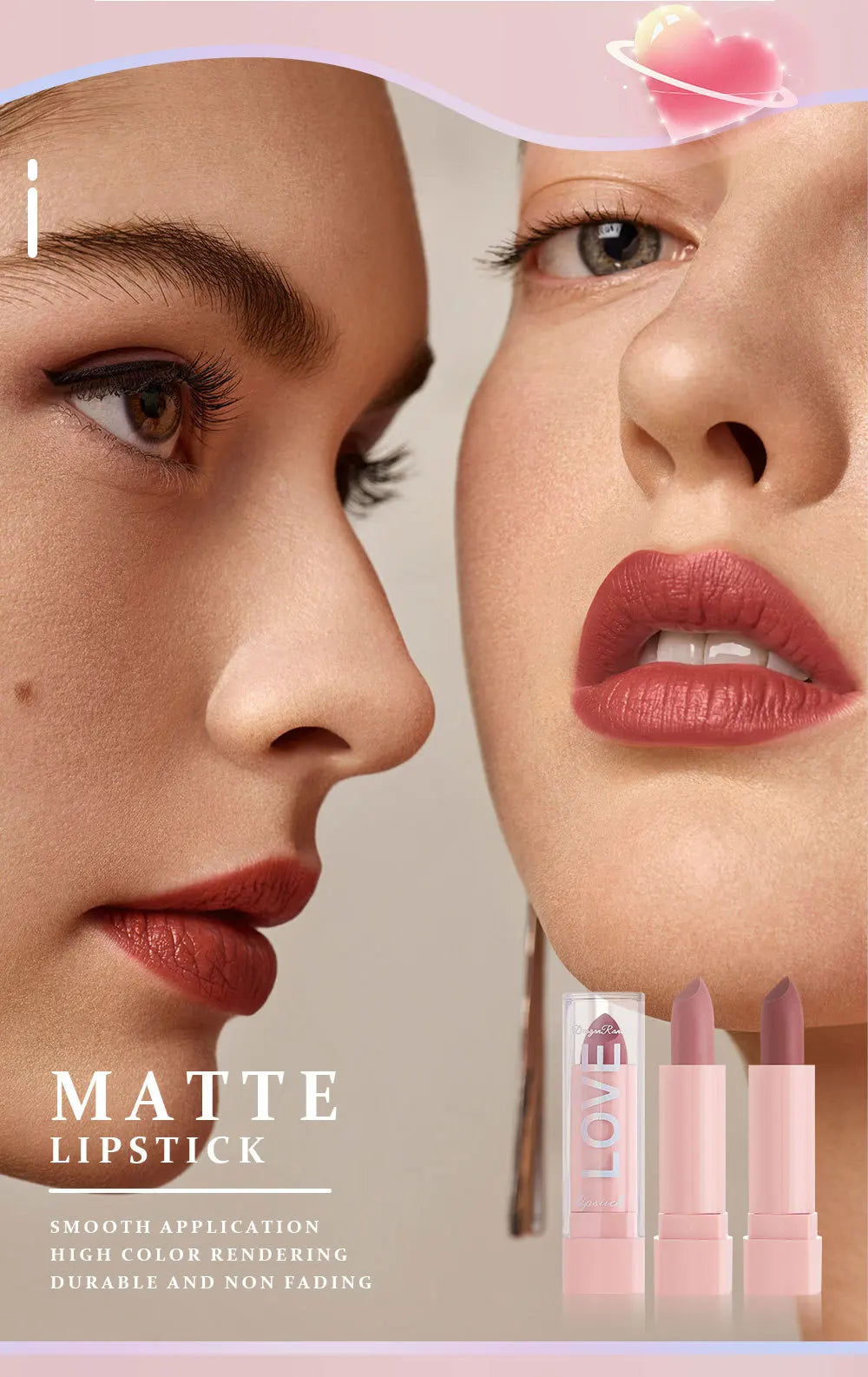 10 Lipstick Kit – Matte & Glossy