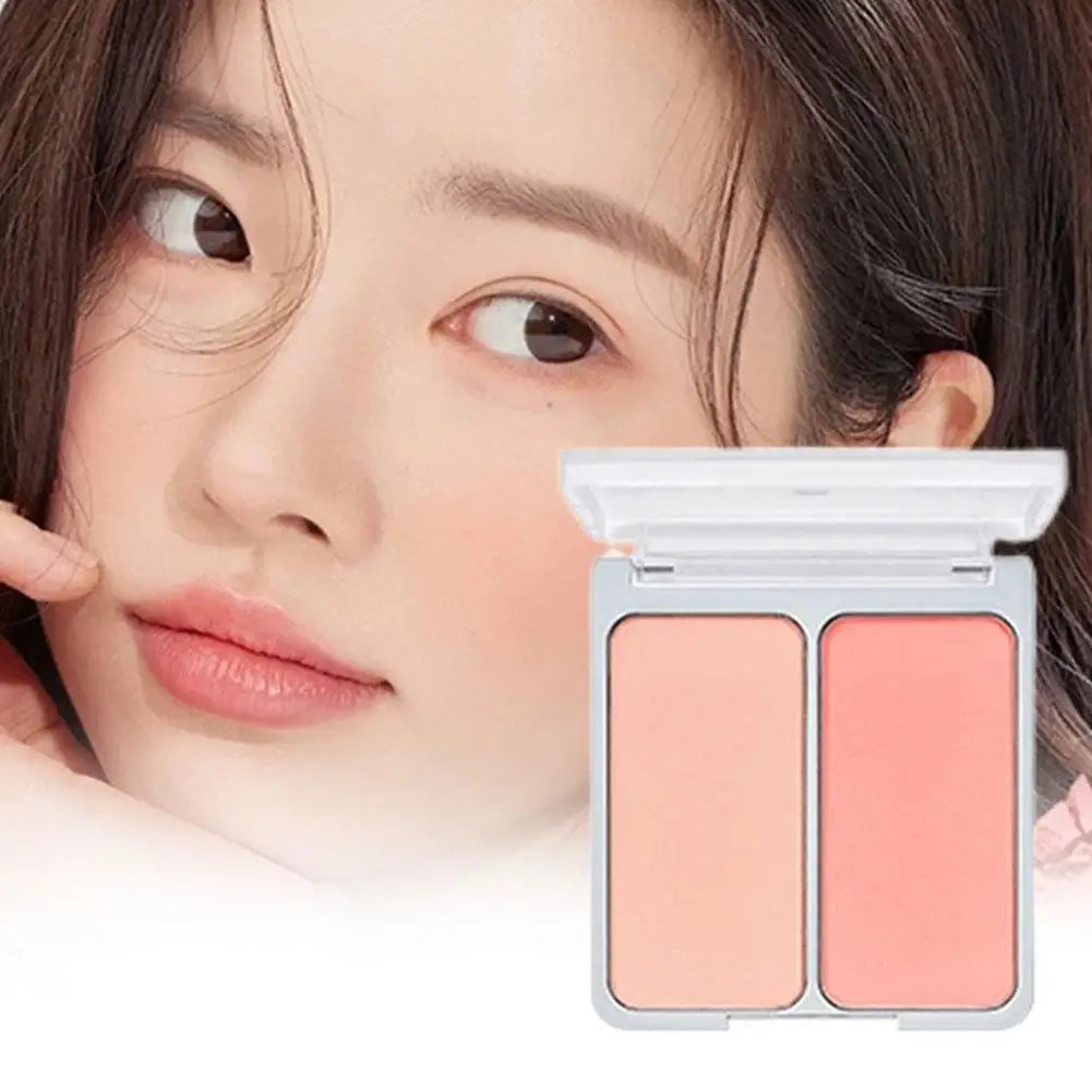 Korean-Style Bi-Color Blusher – Soft & Blendable