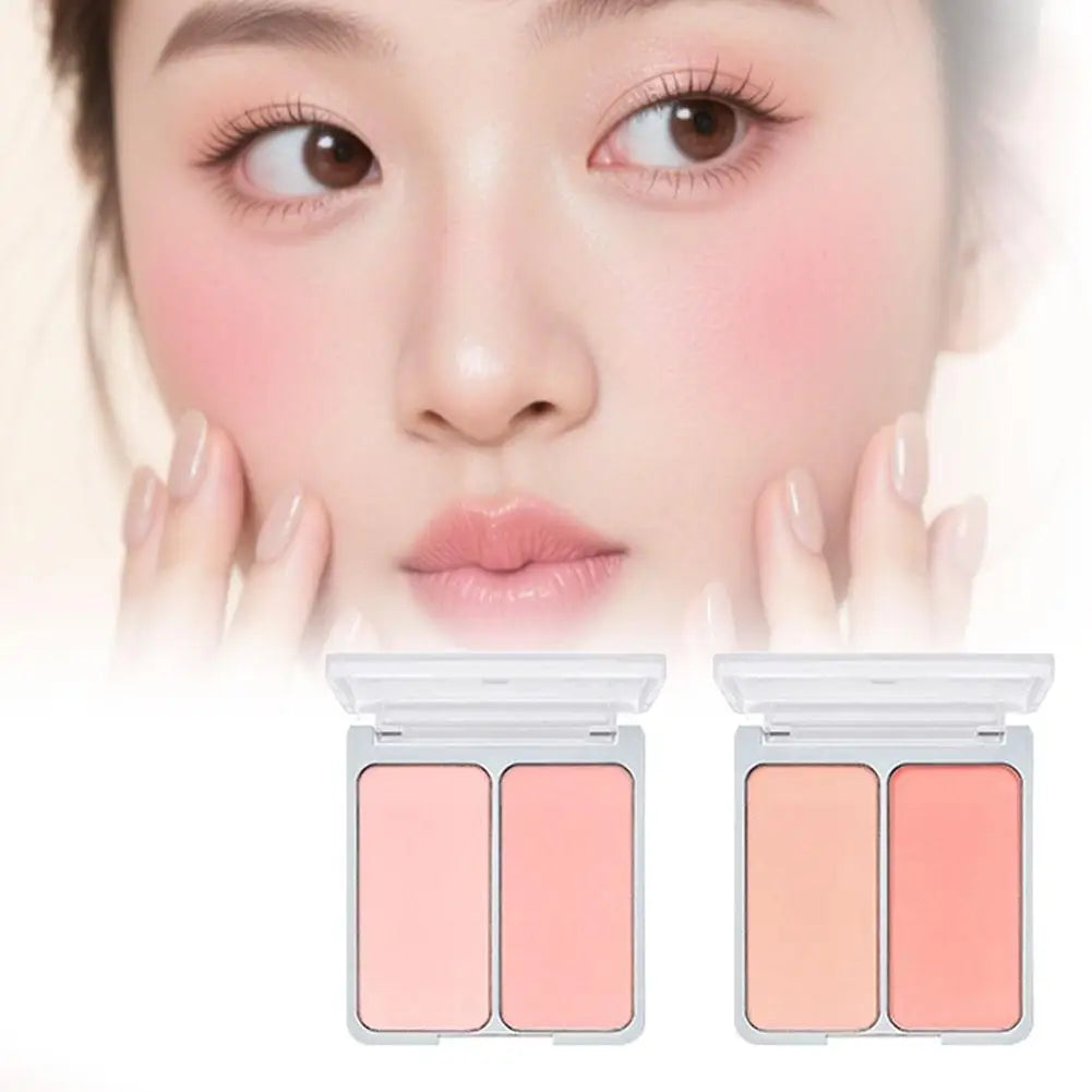 Korean-Style Bi-Color Blusher – Soft & Blendable