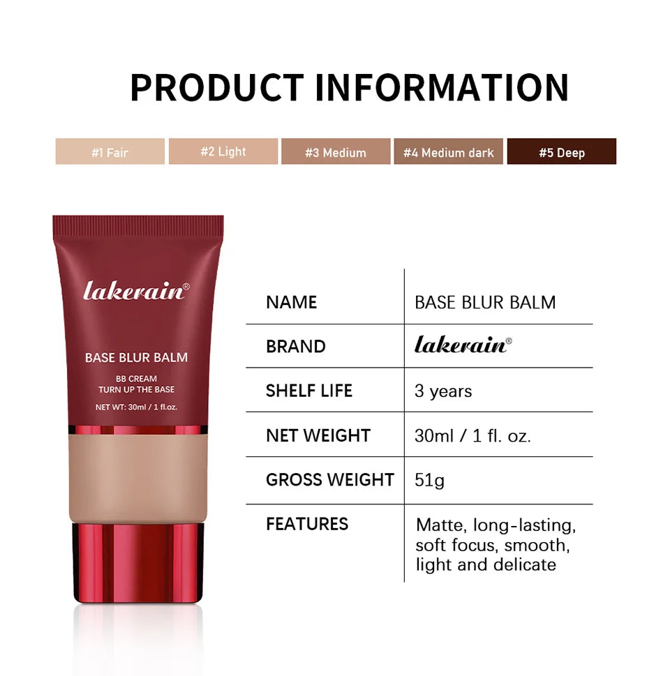 Mattifying Foundation – Long-Lasting Wear