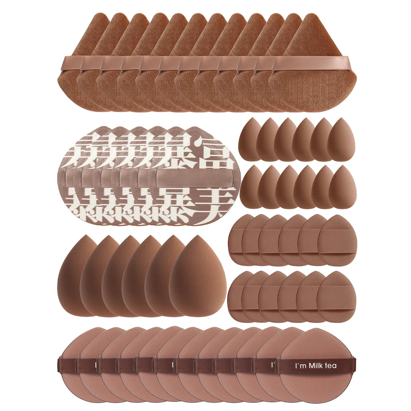 Moon Glow Makeup Mixing Pads – Foundation & BB Cream