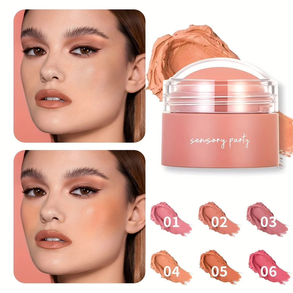 Waterproof Cream Blush – 6 Colors
